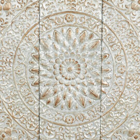 34" Brown Iron Rustic Wall Décor